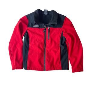 Red And Black Jacket Boys 8